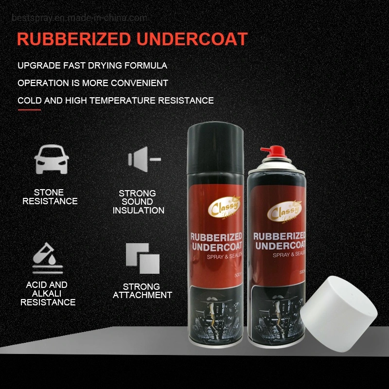 650ml Car Care Detailing Coating Rubberized Undercoating Spray