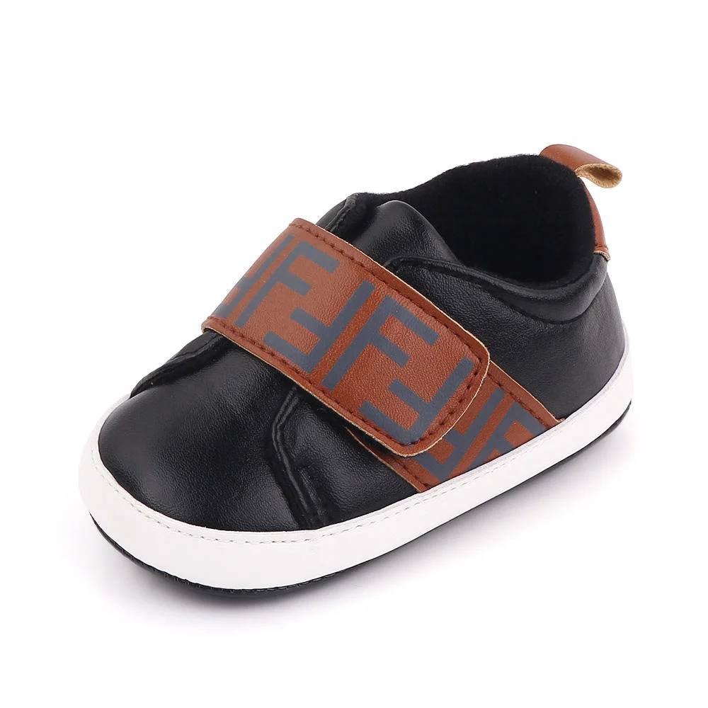 Baby Shoes Spring Autumn New Casual Letter Toddler Soft PU Leather Shoes