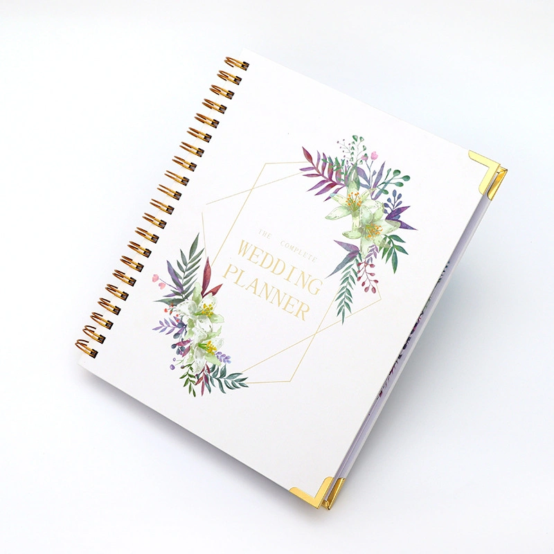 Wedding Planner Program Planner Bridal Wedding Coil Dairy Notebook