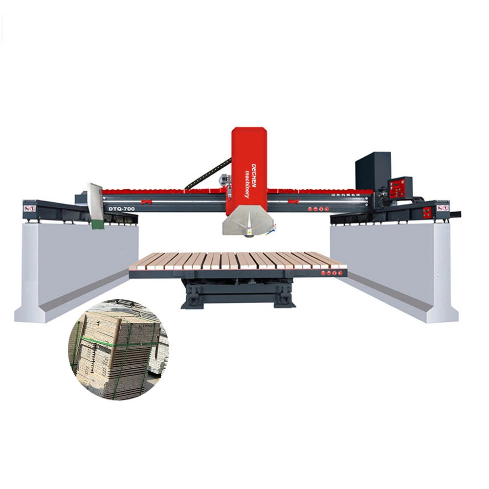 Rail Saw Granite Marble Breaking CNC Diamond Cutting Machine