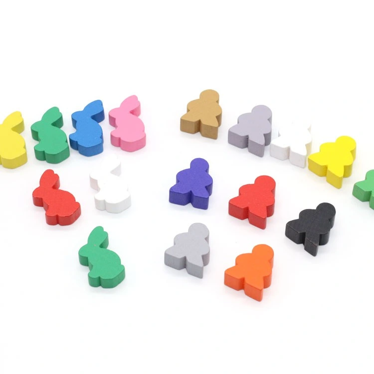 Customize Accessories of Board Game as Plastic Dice Wooden Pawn Sandtimer Wholesale/Supplier