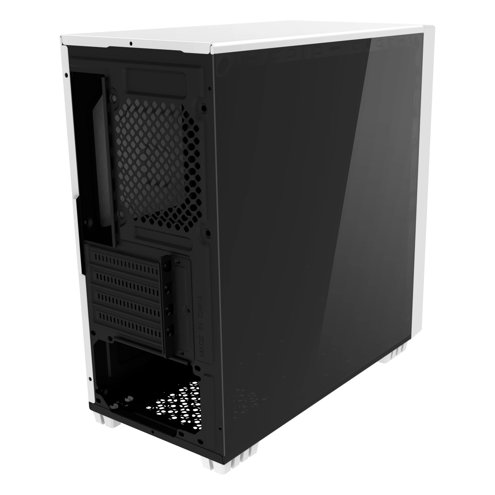 White Matx Desktop Computer Tower Case