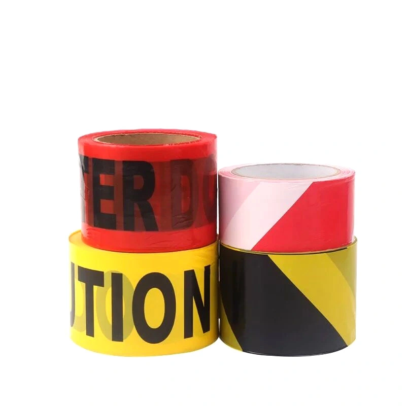 Yellow Caution Tape OEM Service Safety Warning Tape in Guangzhou