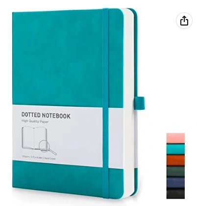 PU Leather Cover Planner Customized Inner Page Notebook