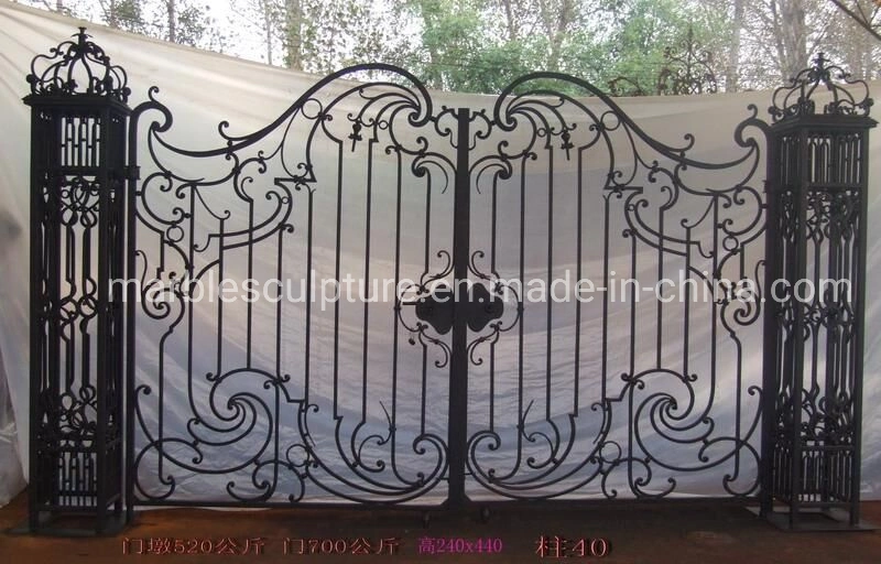 Western European Iron Main Gate Designs (SY-CI016)