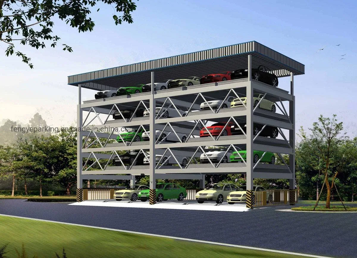 5 Storey Elevating and Traversing Mechanical Parking System