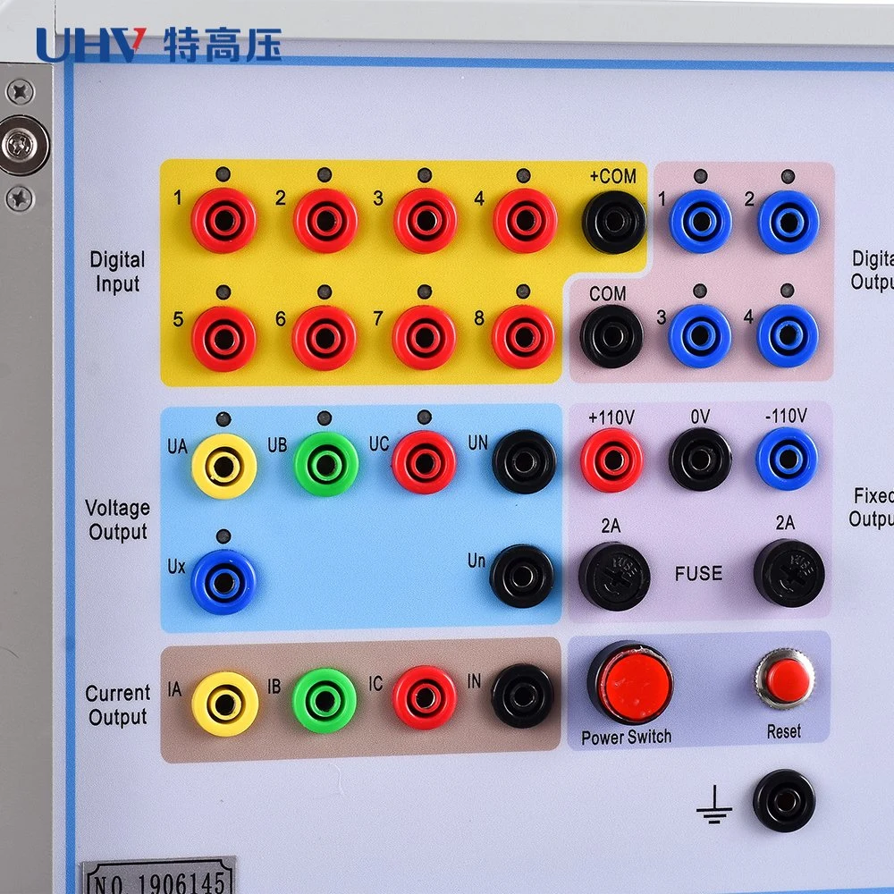 Ht-802 3 Phase Protection Relay Tester Substation Secondary Injection Relay Test Set