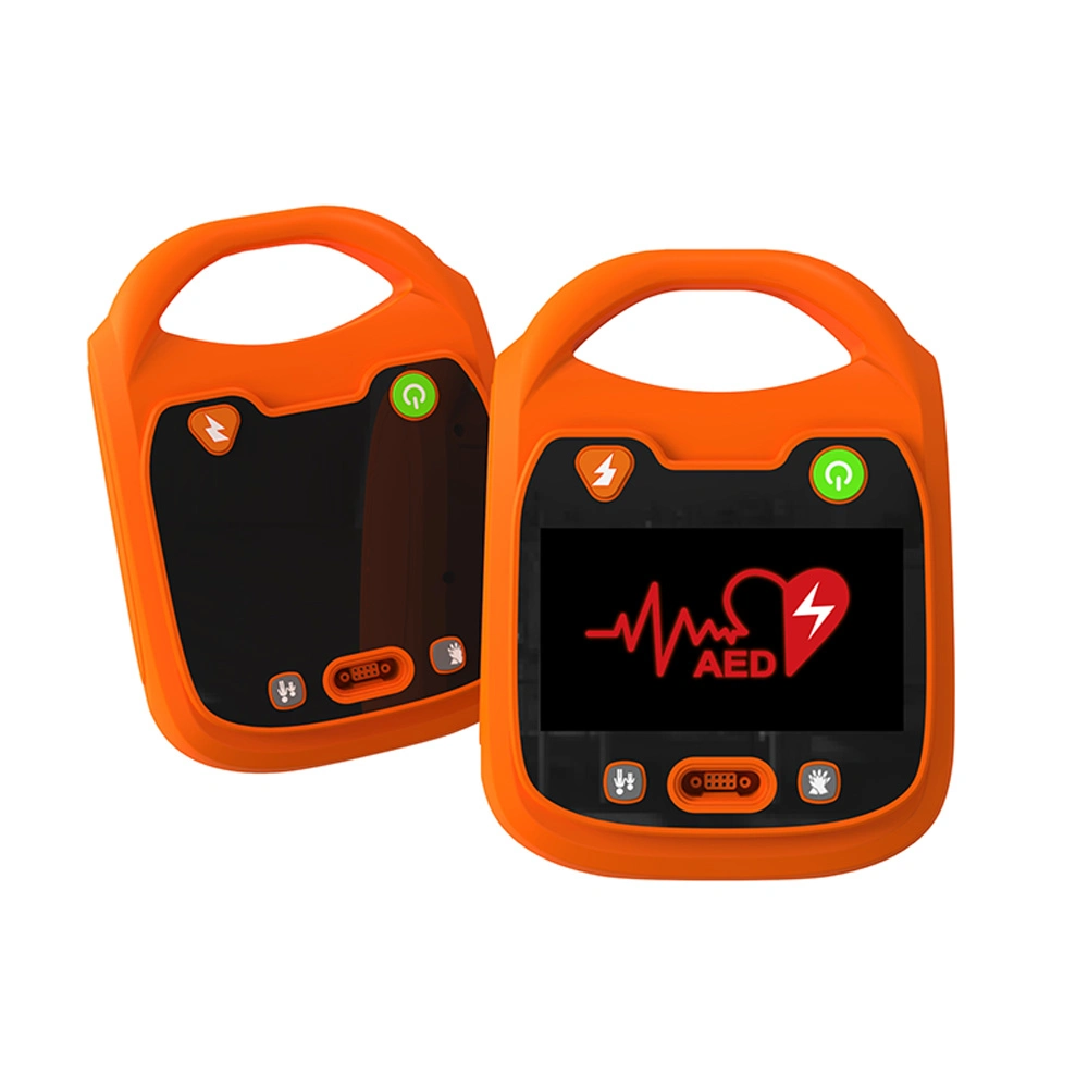 Icen Portable Biphasic Simulator CPR Maschine Herz automatisierte externe Defibrillator Aed-Trainer