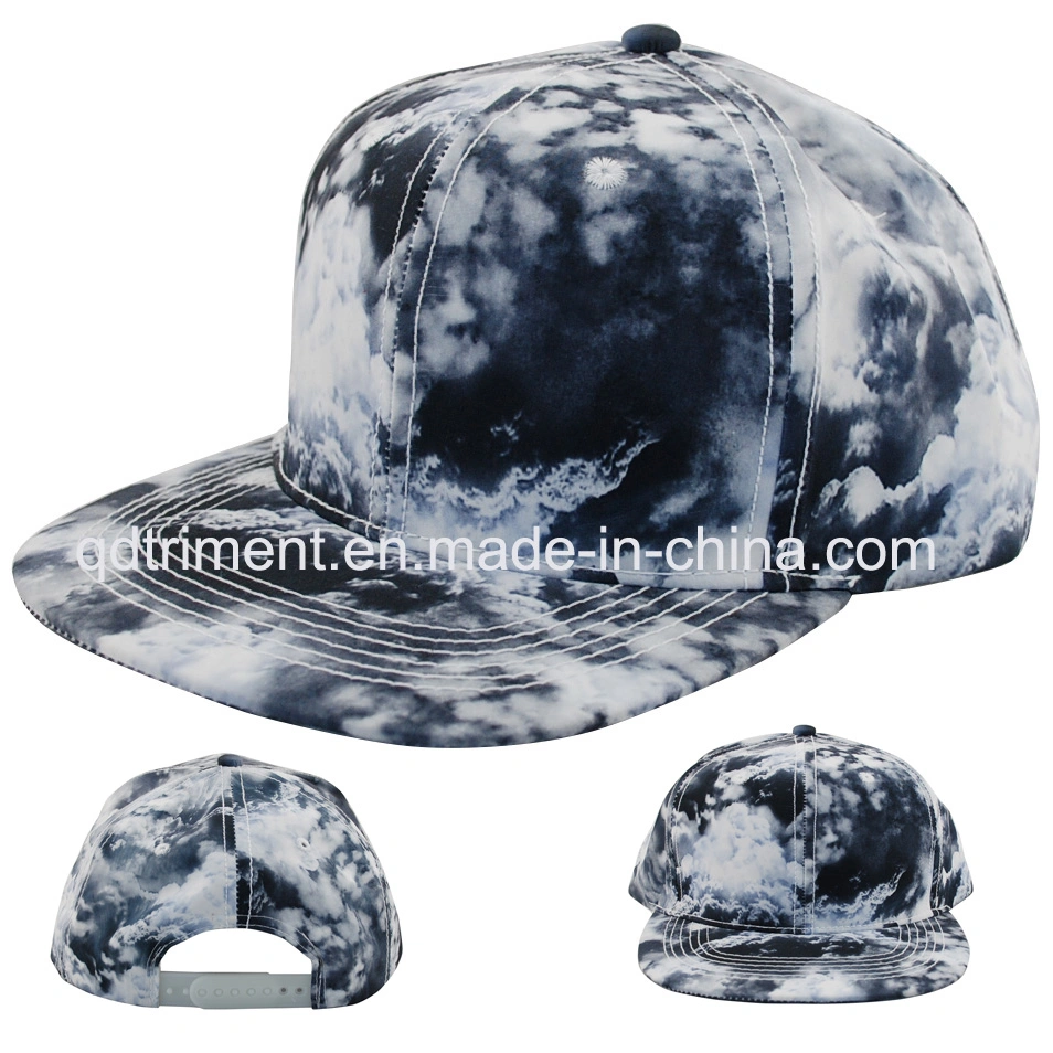 Flat Bill New Blended Snapback Sport Baseball Cap (TMFL05199)