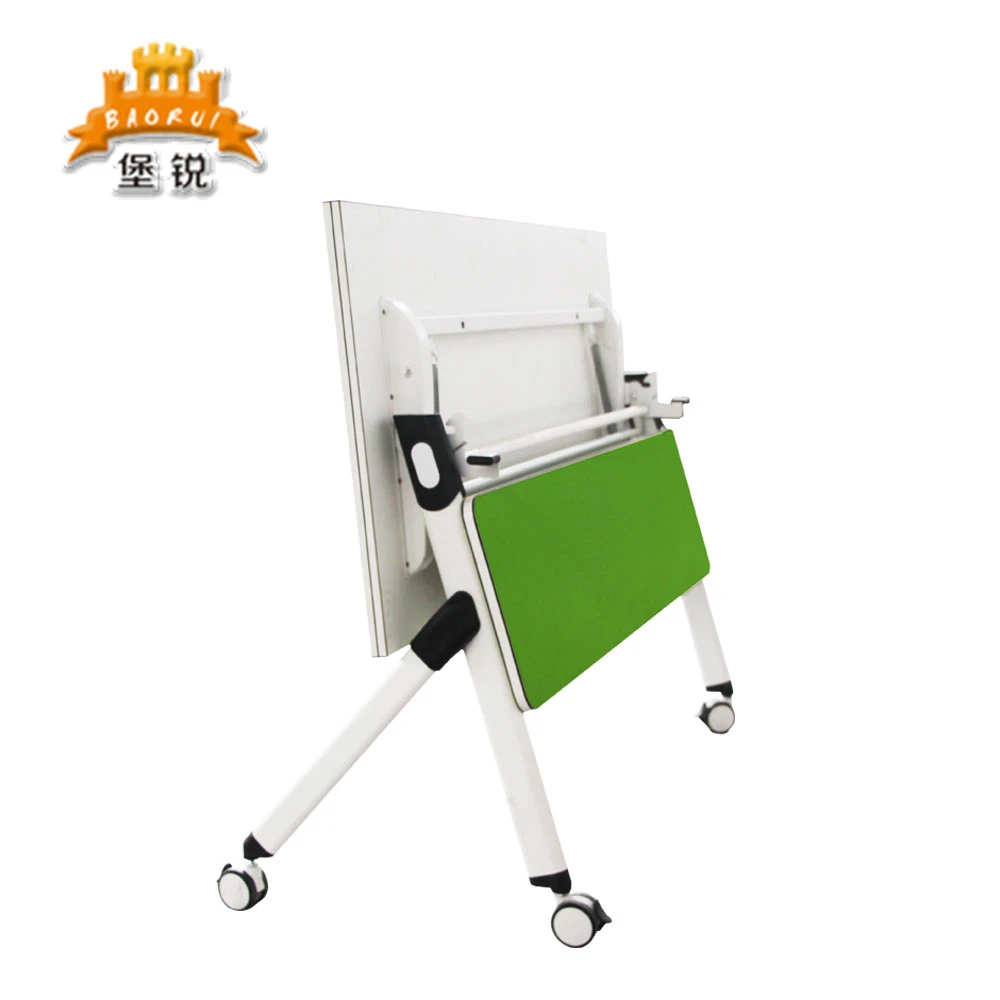 Wholesale/Supplier Green White Training Room Desk with Castor