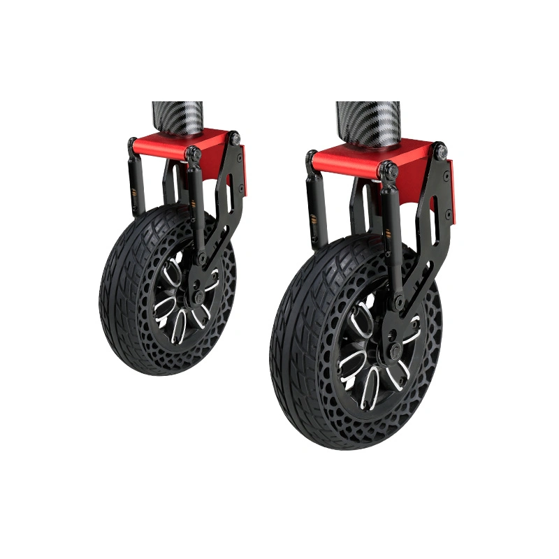 Shock Absorbing Honeycomb Tires Magnesium Alloy Remote Folding Power Lightweight Electric Wheelchair