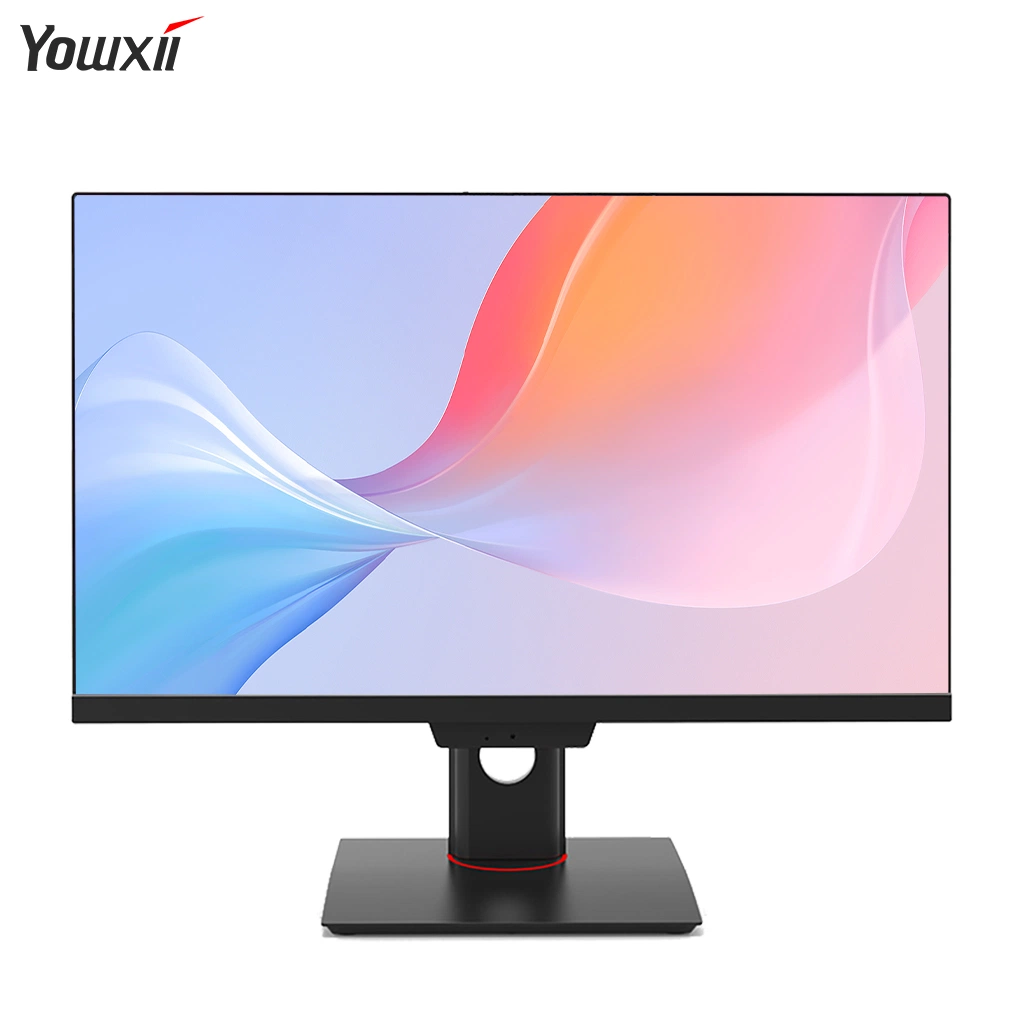 Yowxii OEM ODM 23,8 pulgadas 21,5 pulgadas pantalla doble LED 4GB 8GB memoria 128GB 256g 512g SSD Desktop todo en Un PC