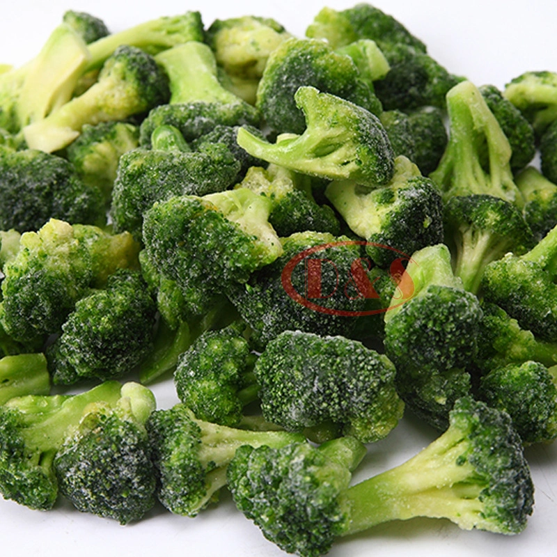 Manufacturer Brc/Sedex/Halal Certified IQF Frozen Broccoli 30*50mm