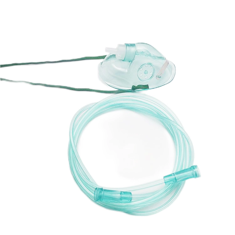 Medical Disposable PVC Material Soft-Touch Pediatric Oxygen Machine Breathing Mask Oxygen Mask