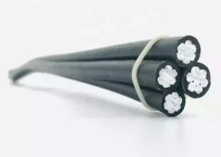 2 Core Twist Duplex 16mm2 25mm2 50mm2 Aluminum Conductor Core Overhead Insulated Cable