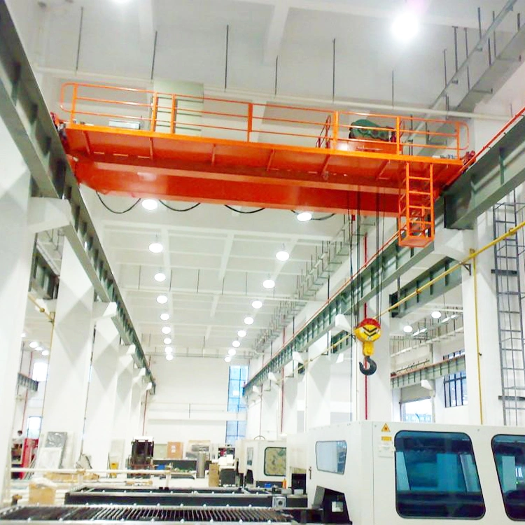 Heavy Duty Qd 5-50/10t Hanger Hook Double Girder Beam Overhead/Bridge Crane