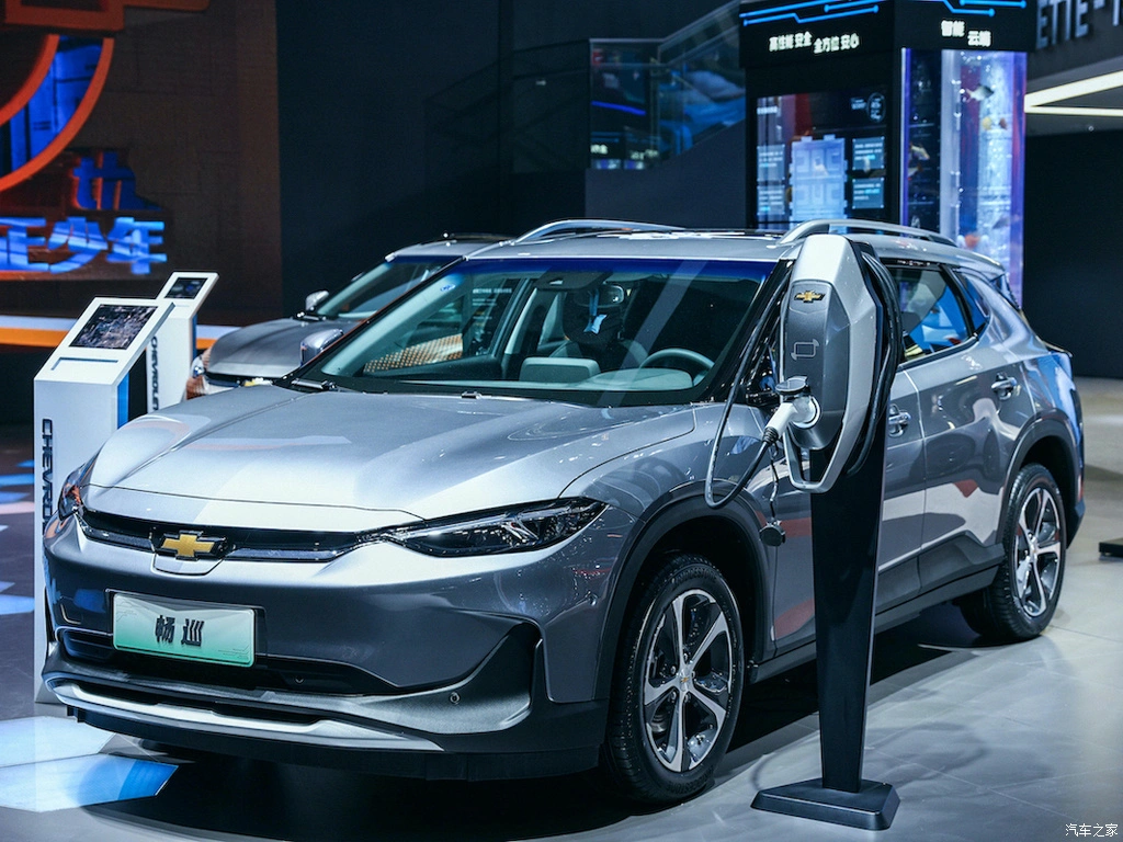 2024 Nuevo estilo Chevrolet Menlo puro coche eléctrico 518km largo Gama 177PS coches usados EV SUV