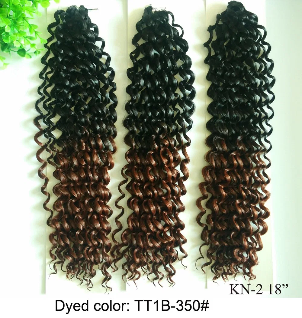 Wholesale/Supplier Heat Resistant Dyed Color Synthetic Braiding Hair Bulk