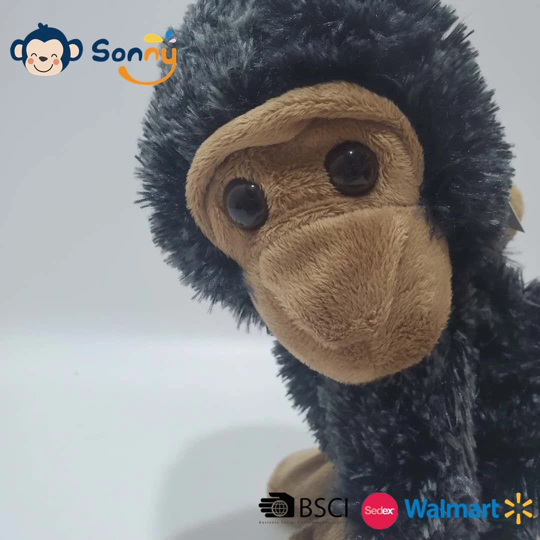 Peluche Dom Monkey cantar e dançar Bonitinha subprodutos animais