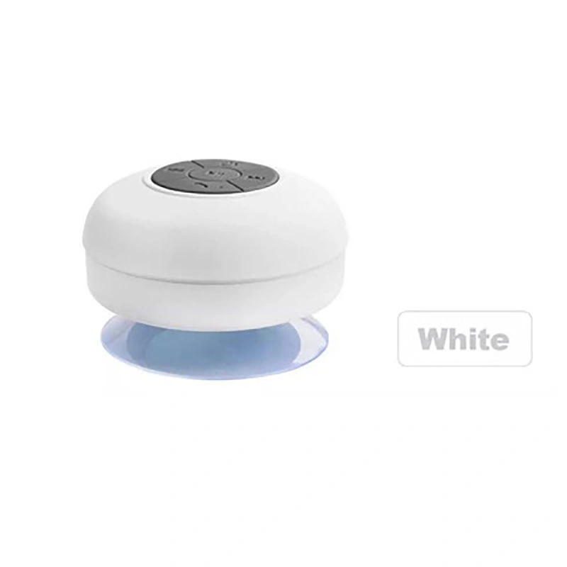 Large Suction Cup, Sound System, Bathroom, Waterproof, Outdoor, with Bluetooth Mini Car Wireless, Portable Small Speaker_Blue