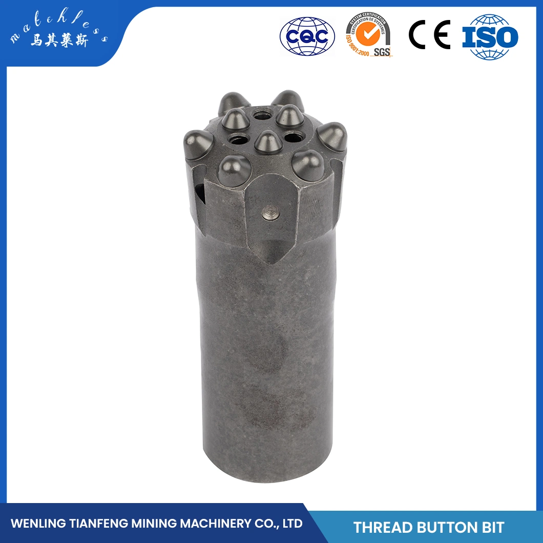 R32 48mm 9 Buttons Hydraulic Rock Drill Thread Button Bit