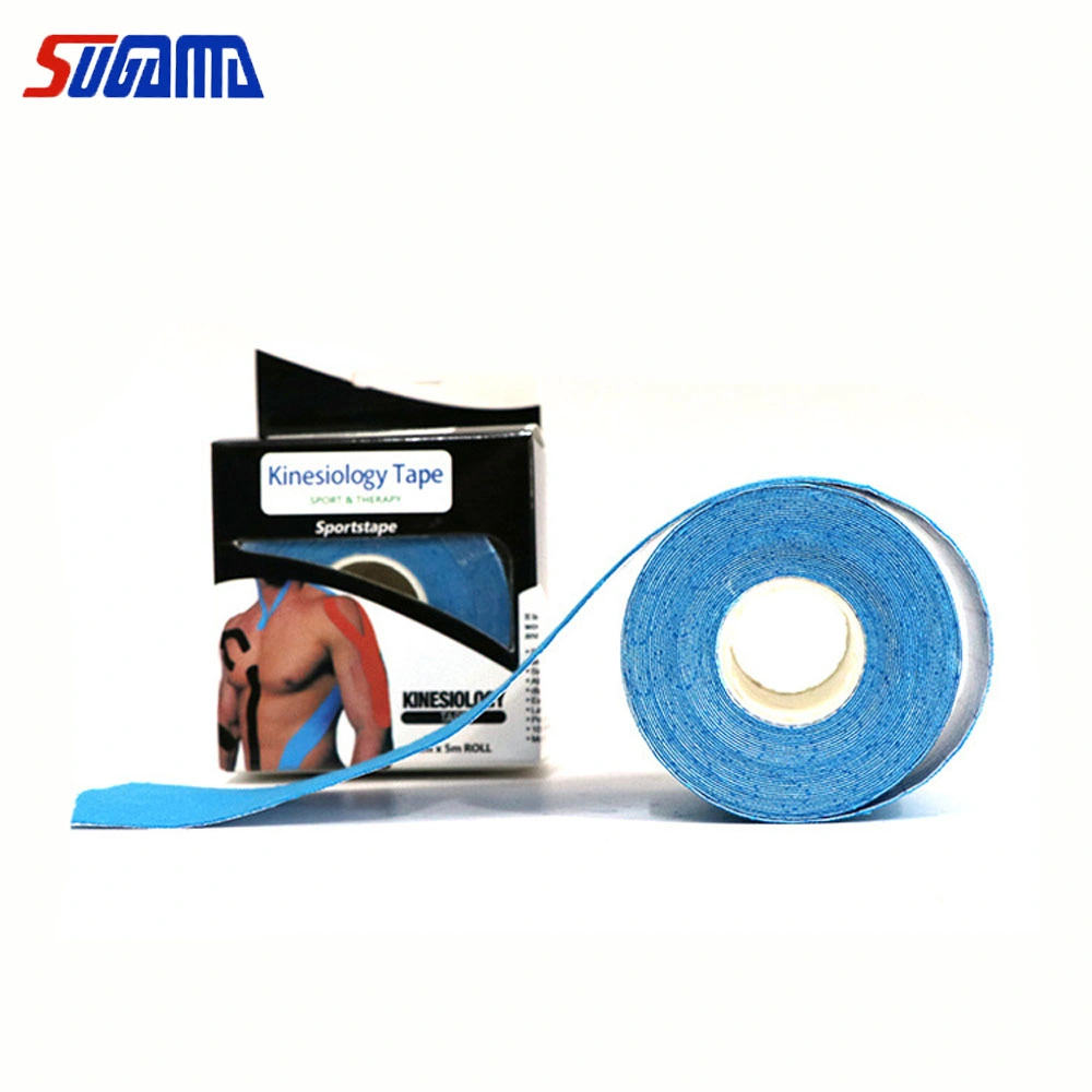 Nature Cotton Elastic Self Cohesive Sport Bandage Kinesio Tapes