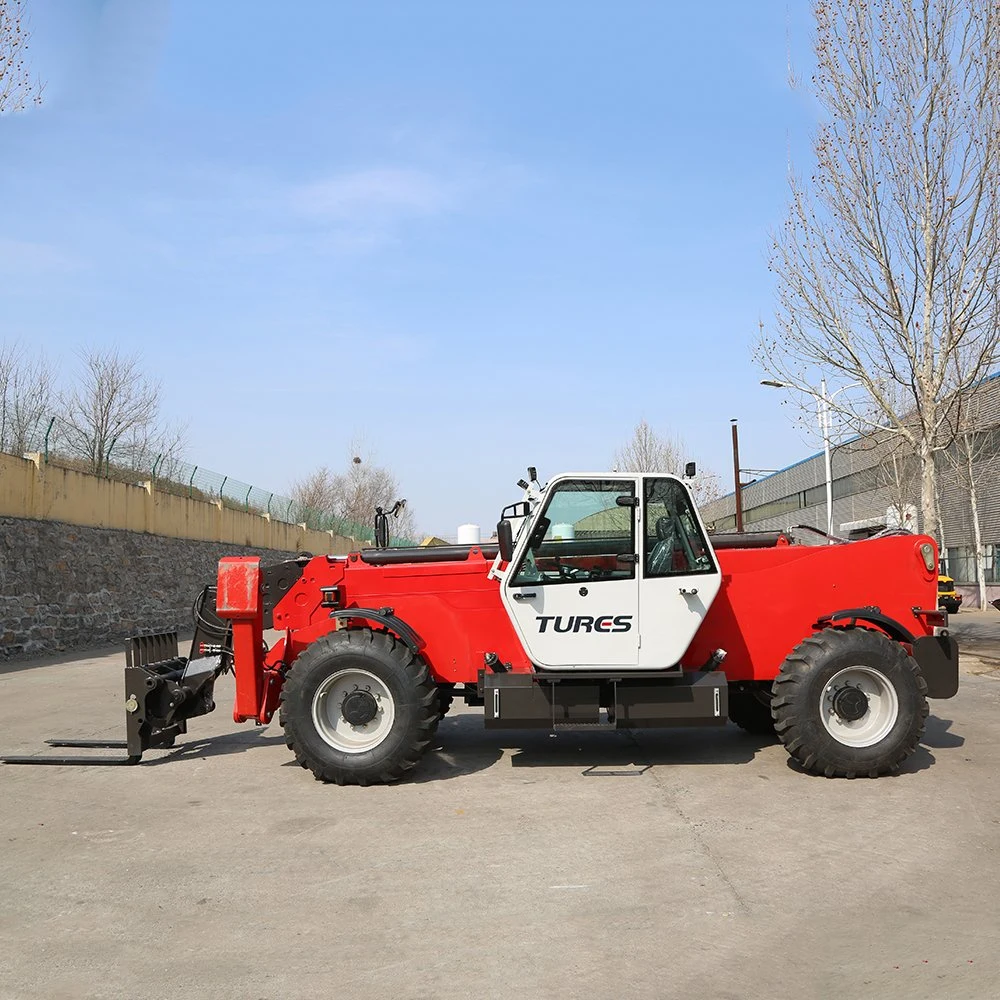 4 Ton 17m Reach Forklift Truck CE Approved Telescopic Handler with Good Service