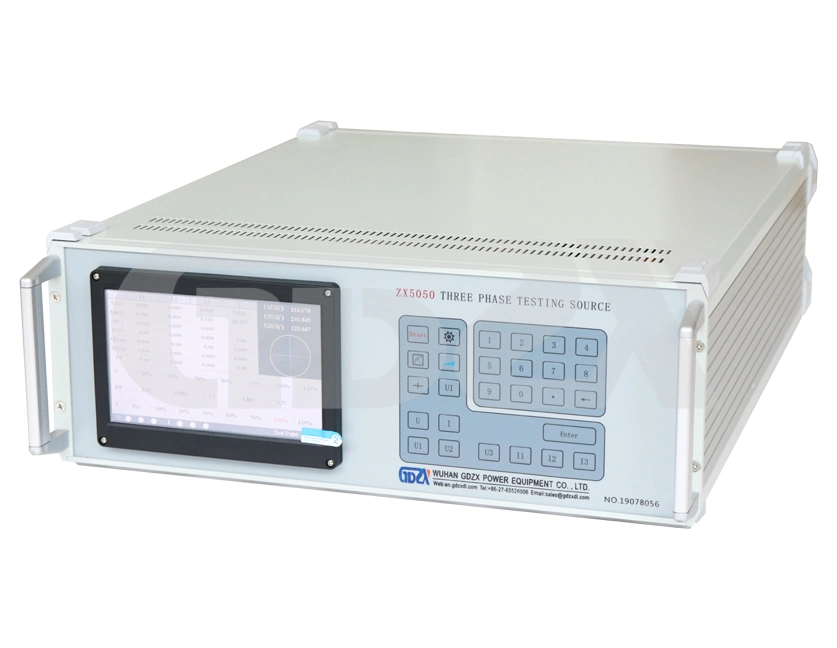 High Precise Three Phase Programmable Testing Source AC DC Electric Energy Meter Field Calibrator