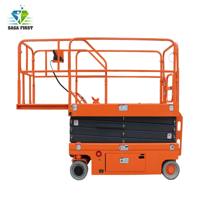 High quality/High cost performance  Electric Self Propelled Scissor Lift Man Lifting Equipment