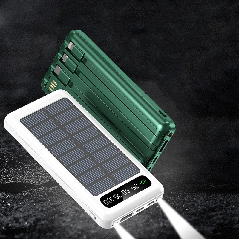 Téléphone sans fil lampe de l'alimentation Camping Batteri libre Sampl Portabl ordinateur portable à l'extérieur de la Banque Mobile Meilleur chargeur solaire de poche étanche