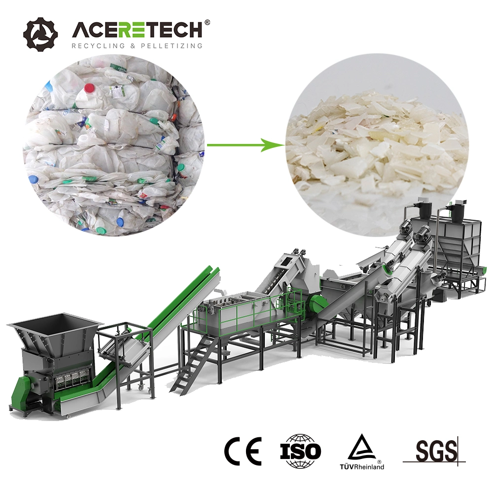 HDPE Plastic Recycling Washing with High Safety Factor