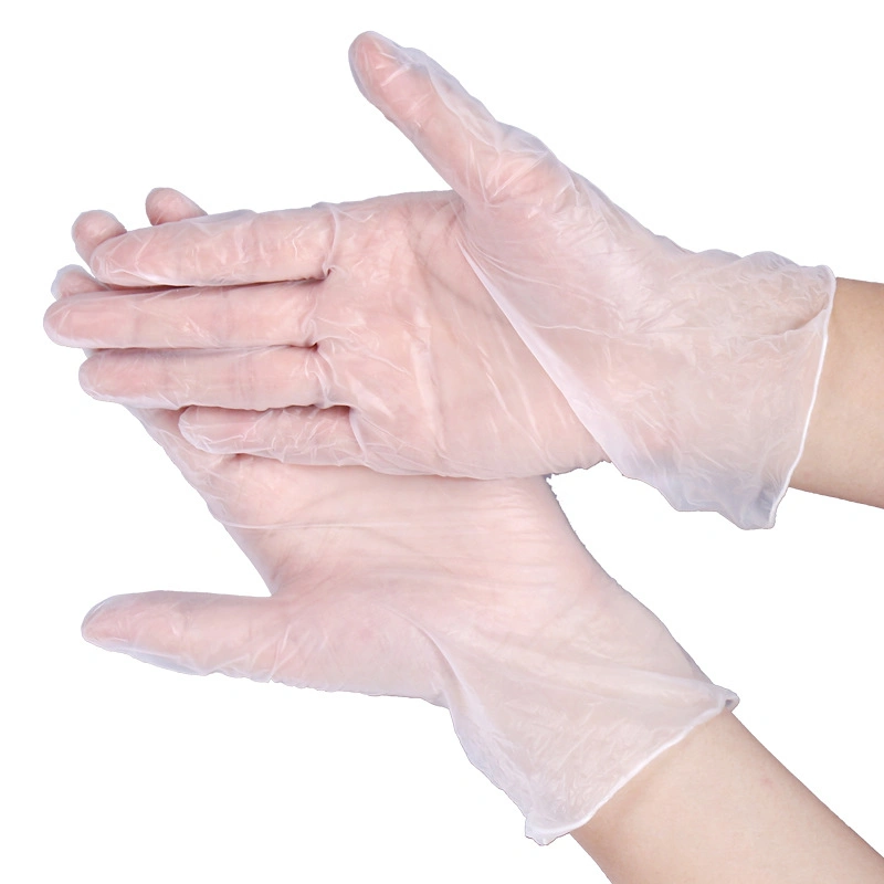 Disposable PE LDPE Plastic Gloves (CE, ISO certificated)