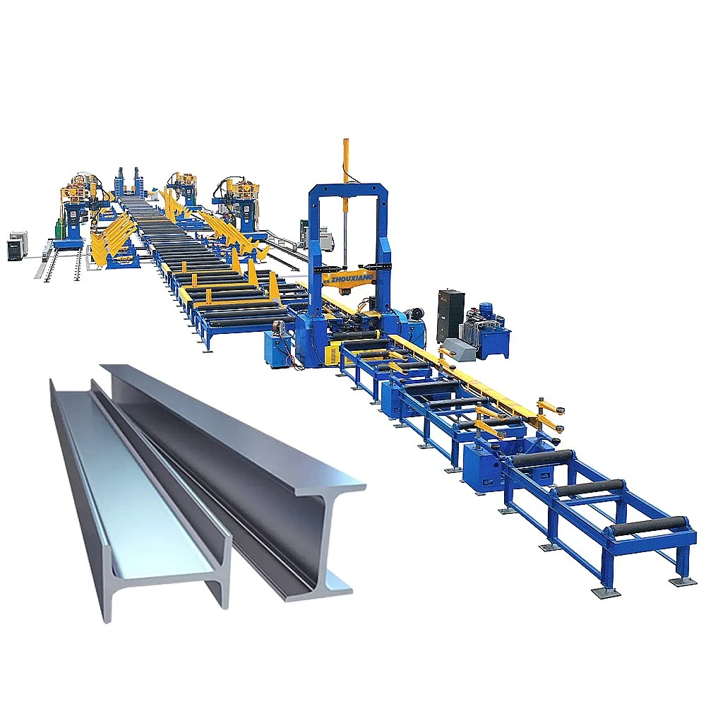 Automatic Assembling Welding Heavy H Beam Automatic Production Line