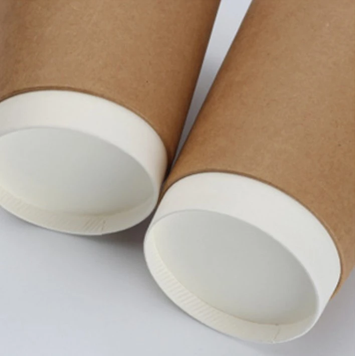 Biodegradable PLA 8oz/12oz/16oz/20oz/24oz Custom Disposable Coffee Paper Cups for Hot Beverage Hot Coffee Hot Drink with Lid