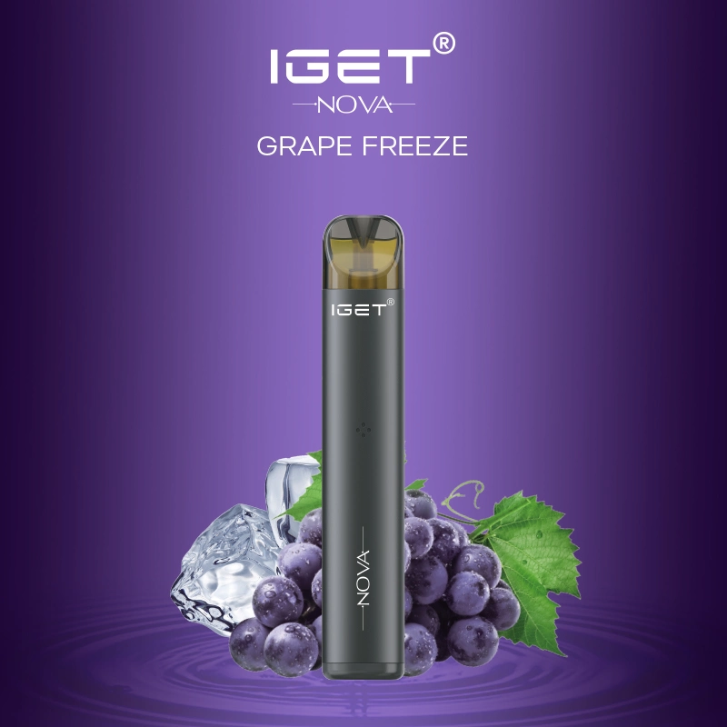 Iget Kit Nova 500 inhalaciones E cigarrillo mejor sabor sabores de frutas