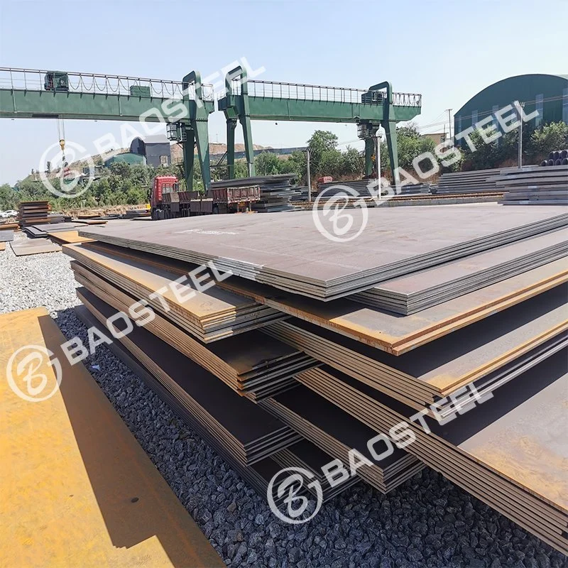 Q235 Q390A Q390b Q390c Carbon Steel Plate Black Painted/Galvanized Carbon Steel Plate