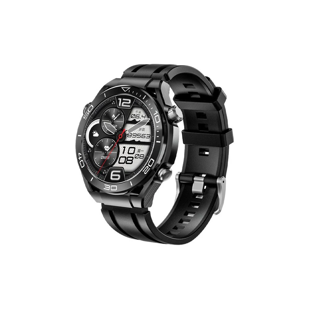 Venda por grosso de moda Smartwatch homens Novos Dispositivos vestíveis inteligente chamada Smart Sport vigilância da saúde à prova personalizada de fábrica preço do SDK CE RoHS