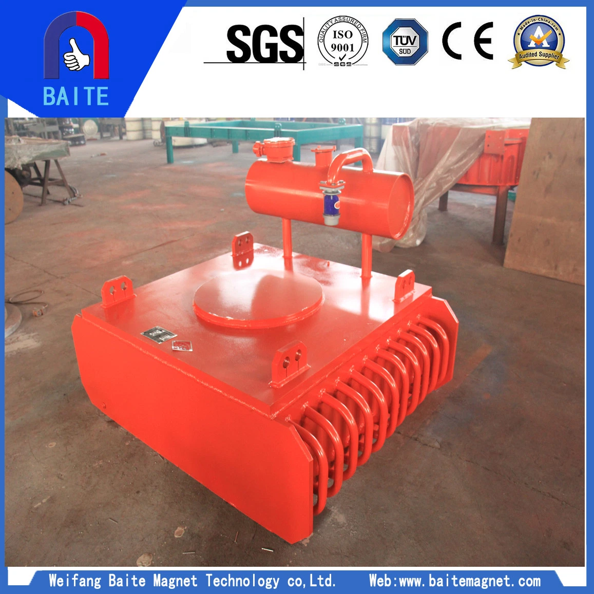 Electric Magnetic Separator Oil Separator for Power Plants Iron Separation