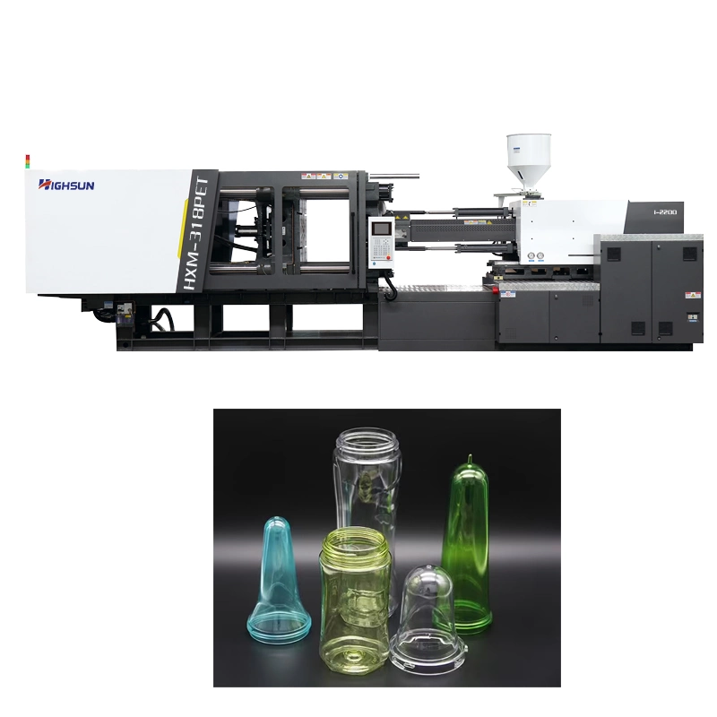 2023 High quality/High cost performance New Style Servo Energy-Saving Plastic Injection Molding Machine for Pet Preform Hxm318-Pet