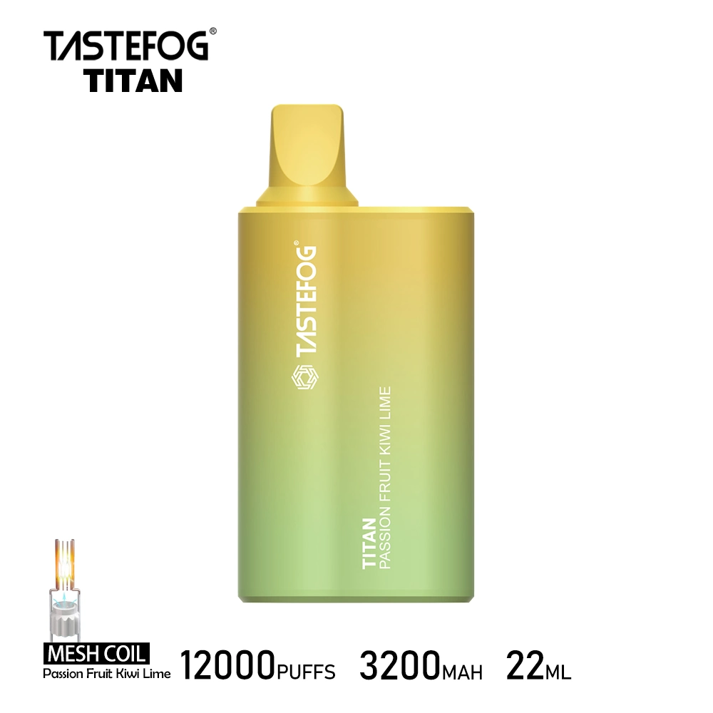 VAPE Tastefog Titan original 10K 15K Puff 0% 2% 5% SAL nicotina al por mayor Abete electrónico cigarrillo