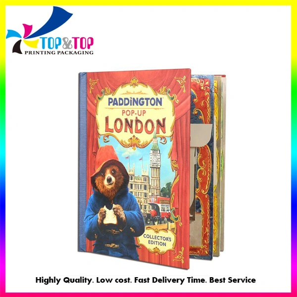 Eco Friendly Recycle Paper Cheap Wholesale/Supplier Custom Printing Colouring Hardcover Comic Children Board Book