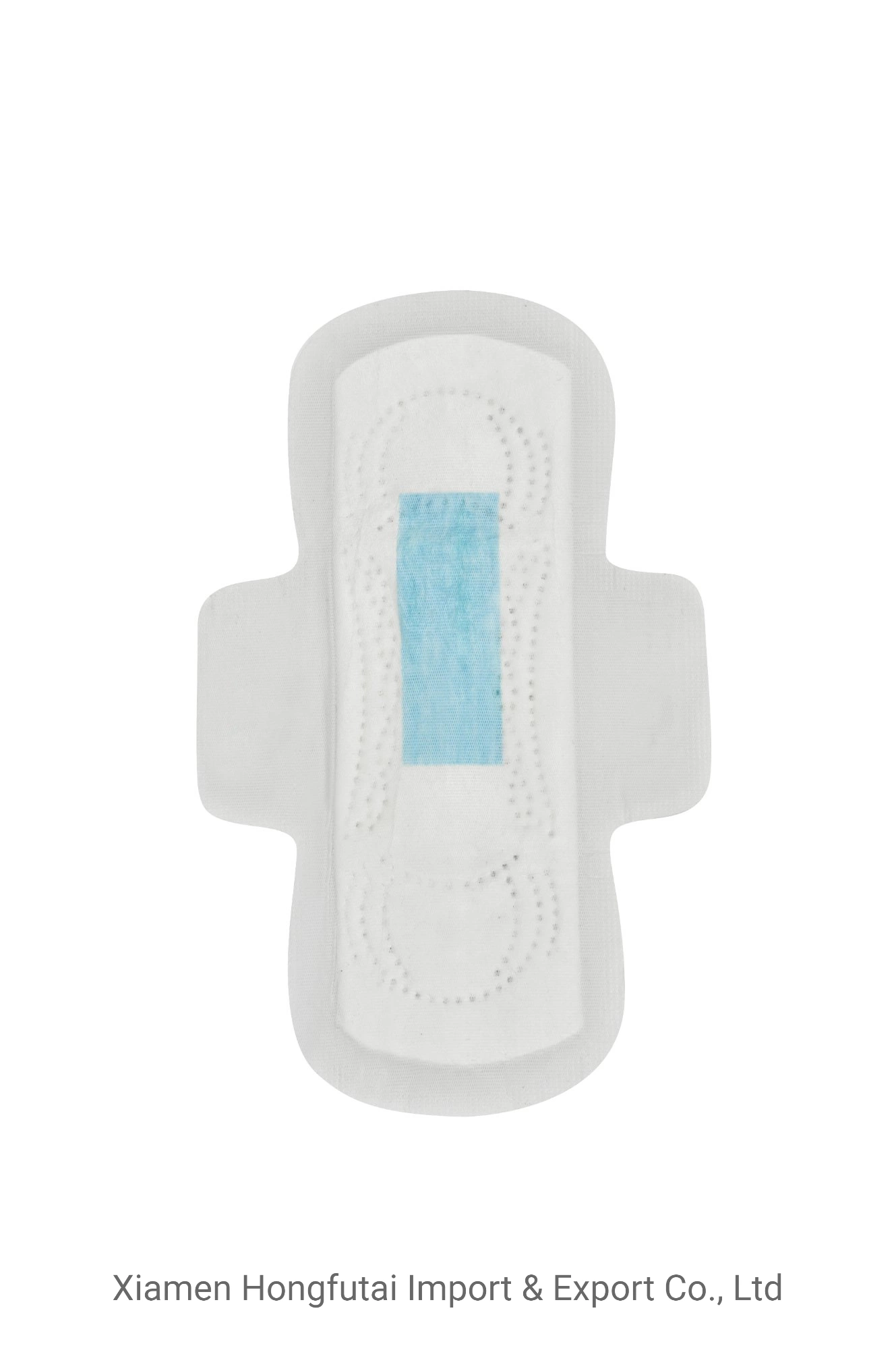 Full Sizes Non Woven Breathable Night Use Woman Disposable Sanitary Napkin Pads with Wings