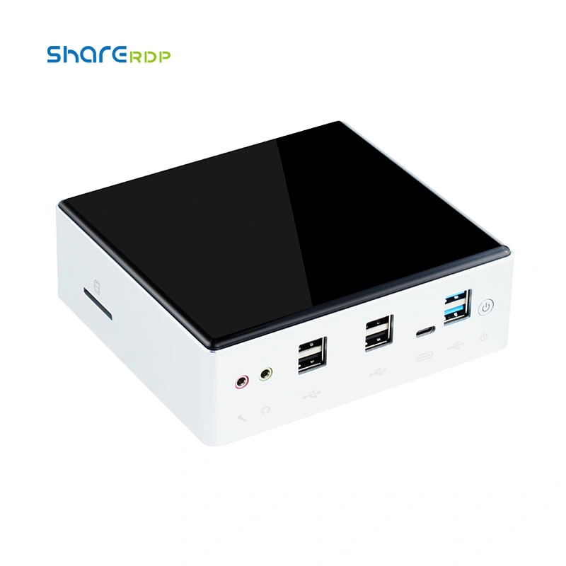 Sharerdp Micro Computer Mini Tower PC Core I5 USB-C Vesa Mount