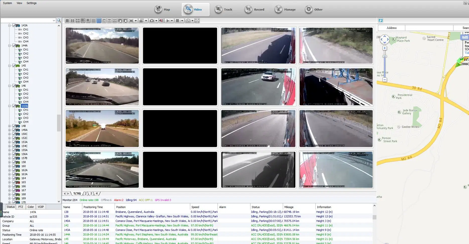 CCTV Supplier Digital Video Mobile Recorder for Vehicles Fleet