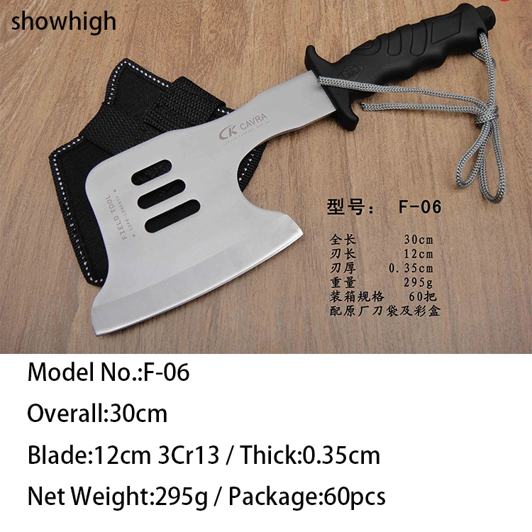 Multifunctional Hatchet Broad Axe with Plastic Handle F-01