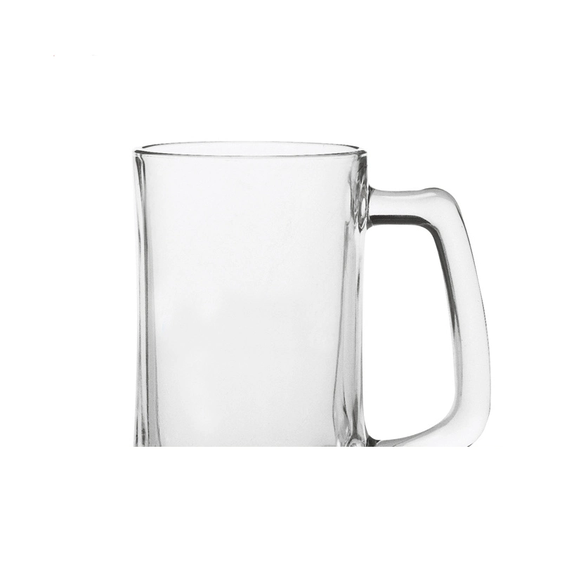 New Arrival 15oz Dinnerware Sport Handled Beer Glass Mug