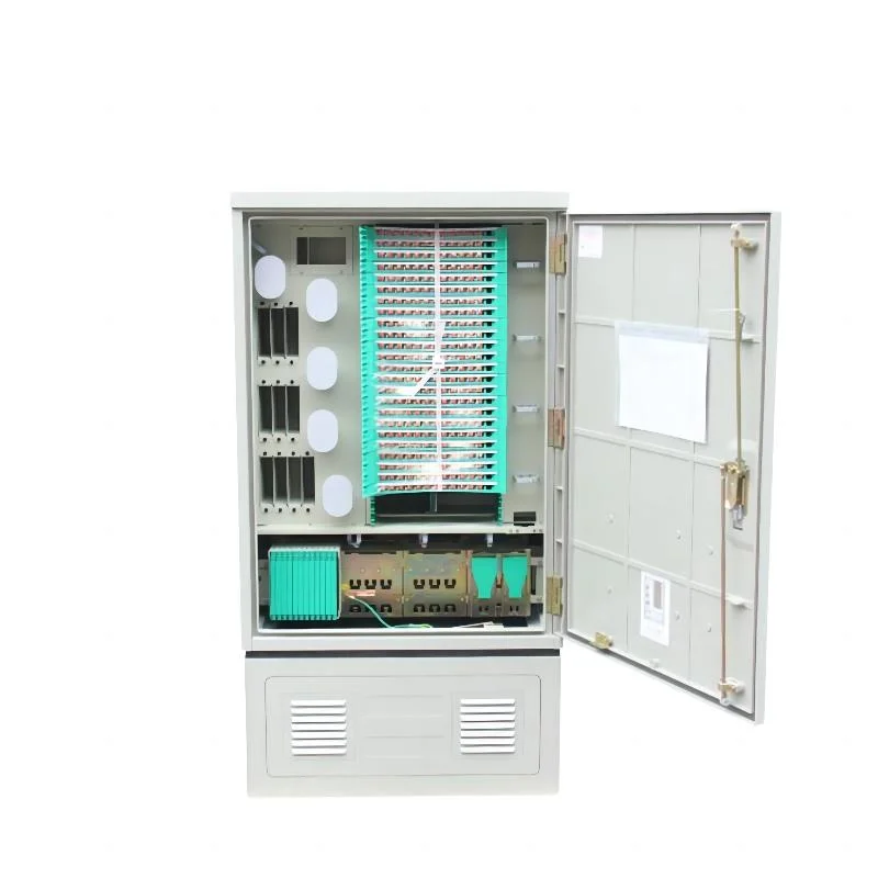 Fiber Optic Cross Connet Cabinet Outdoor FTTH Network Distribution Cabinet