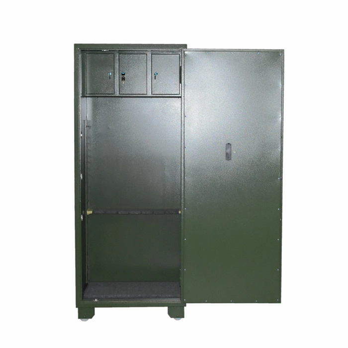 Green Color Single Door Weapon Storage Cabinet Refile Electronic Gun Safe