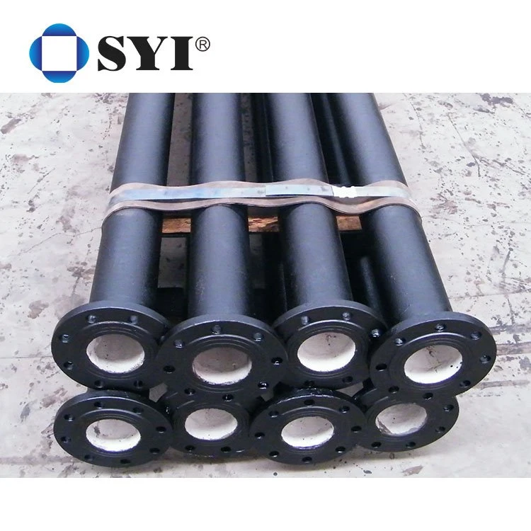 DN80 to DN2000 ISO 2531 En 545 Ductile Iron Cast Double Flanged Pipe for Water Supply