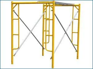 Adjustable Q235 Steel H-Frame Scaffold